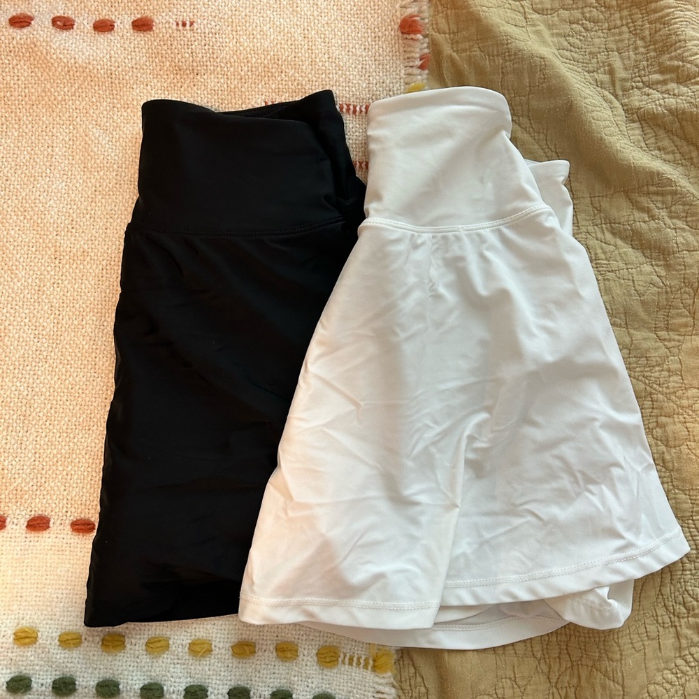 2 Amazon swim/athletic skirts